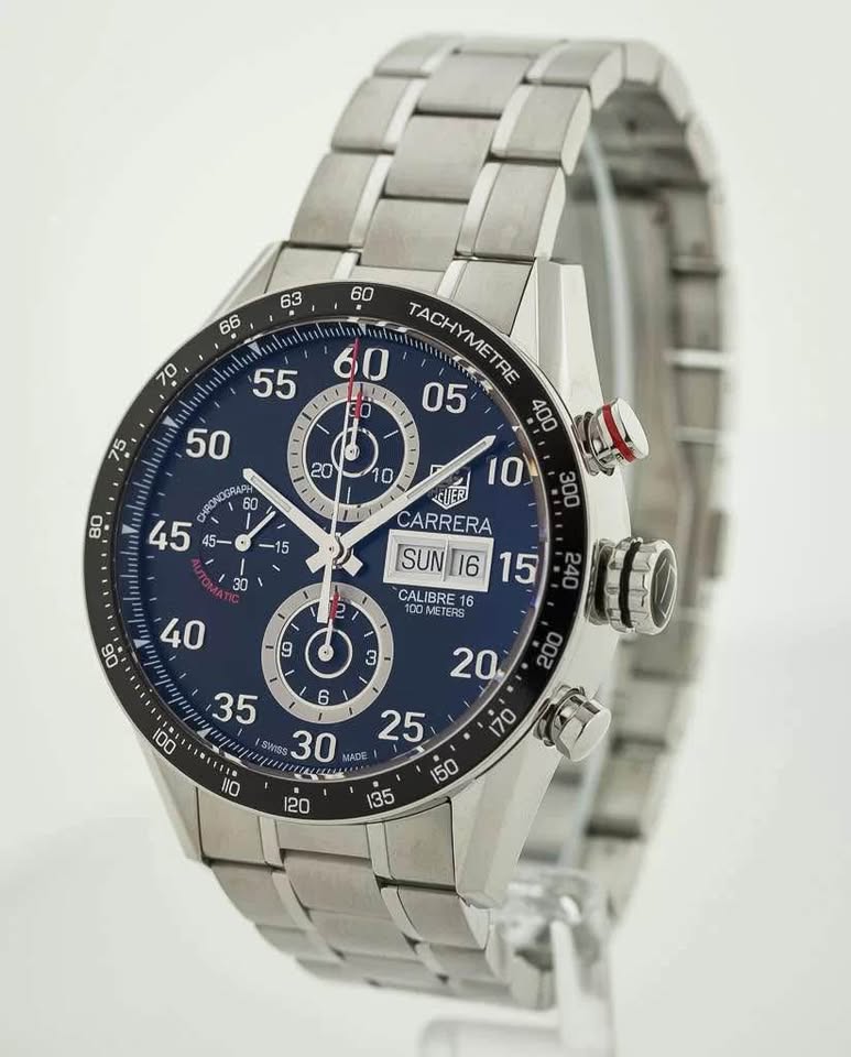 Tag Heuer Carrera Calibre 16 - 100 meters 43mm Men’s Automatic Watch CV2A10