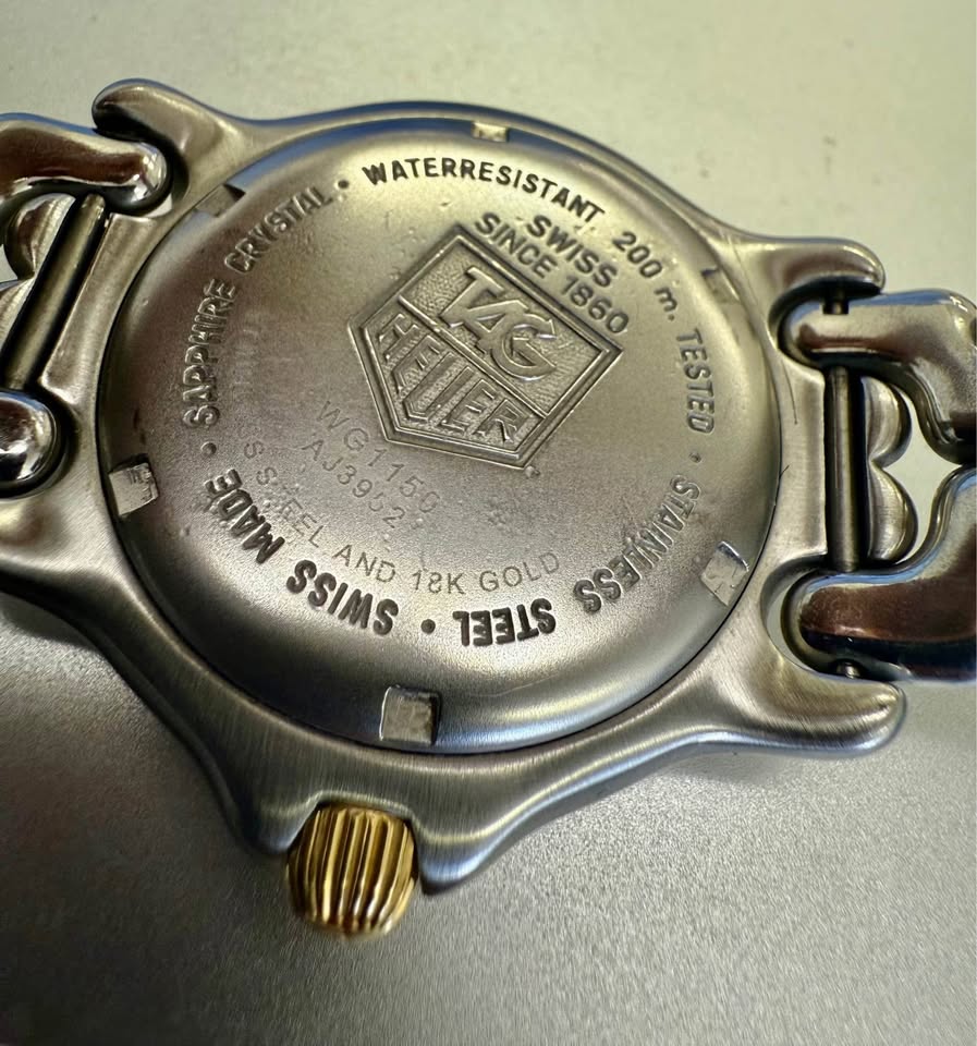 Tag Heuer Men’s 18k Stainless Steel Watch